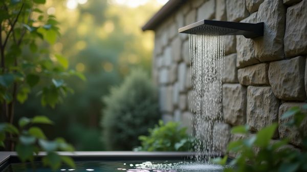 Choisir un robinet mural extérieur pour un jardin durable