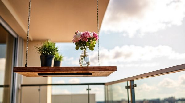 Les meilleures tables balcon suspendue pour optimiser votre espace