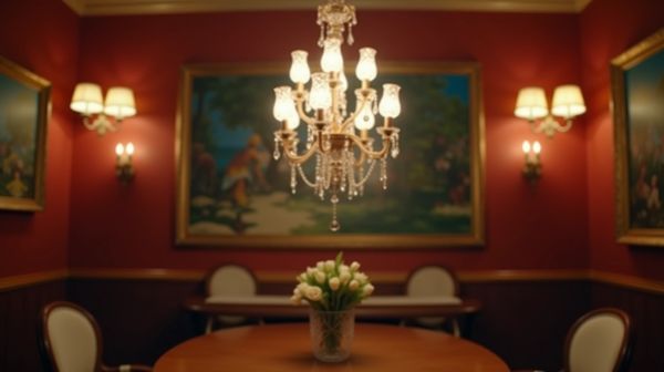 Quand le plafond doit rester léger : quel lustre choisir dans une pièce déjà très meublée ou très décorée ?