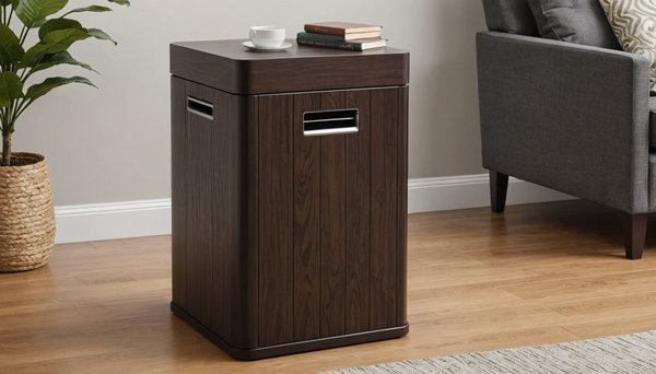 Poubelle en bois : élégance moderne pour votre intérieur