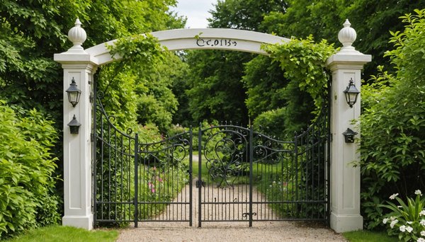10 idées de portillons de jardin pour sublimer votre extérieur